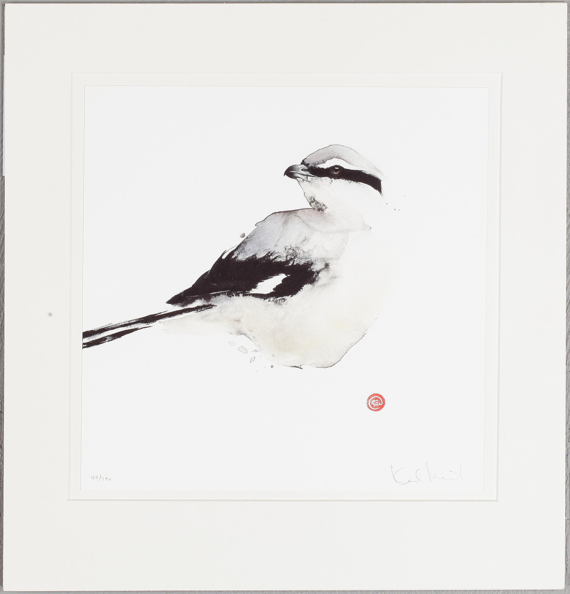 KARL MÅRTENS, litografi, signerad och numrerad 164/290.