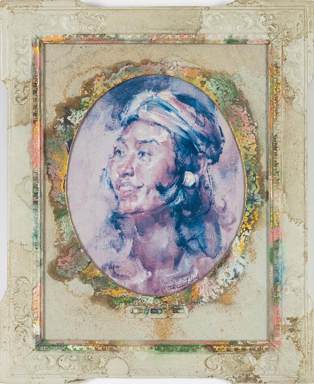 Antonio Blanco, colour offset, signed.