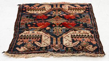 Saddlebag face Afshar, southeastern Iran, 50 x 44 cm.