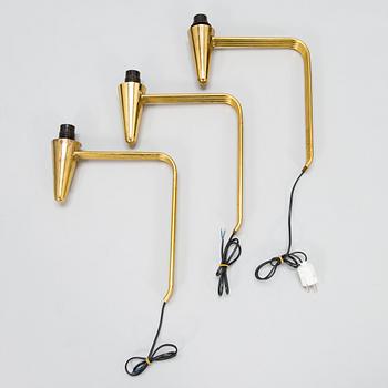 Vägglampor, ett par, EY 5272, Itsu, Finland.