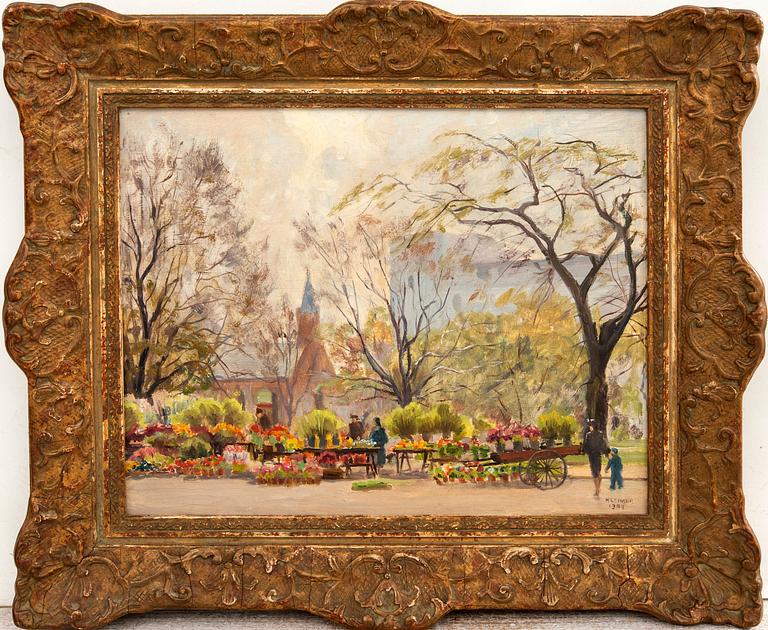 Axel Kleimer, "Gustav Adolfs Torg i Malmö".