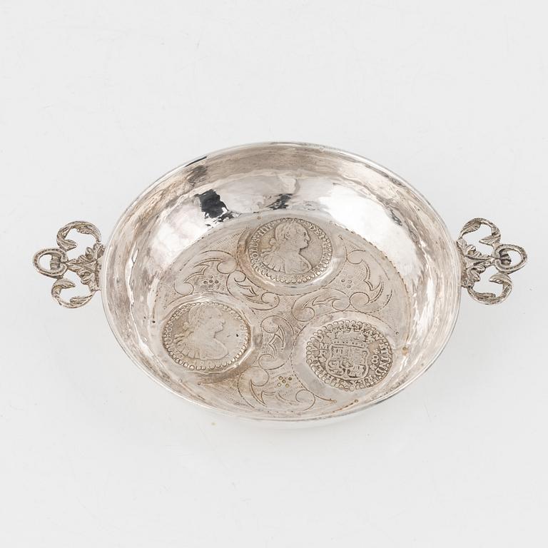 Skål, silver, Spanien, 1900-tal.