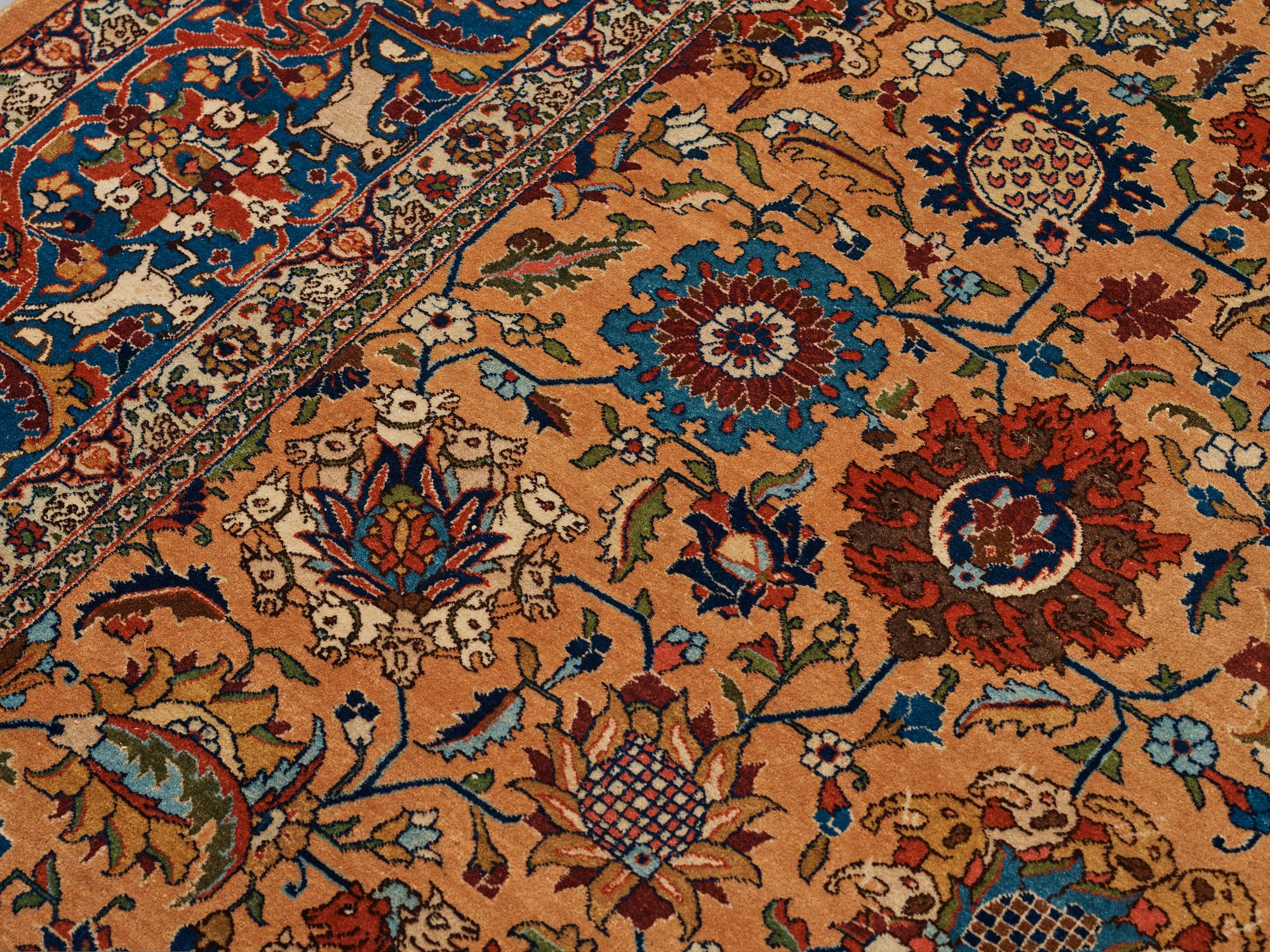 Matta, semiantik Täbris, ca 404 x 292 cm.
