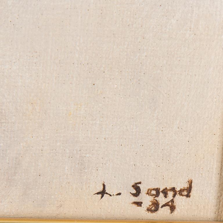 LENNART SAND, olja på duk, signerad och daterad -84.
