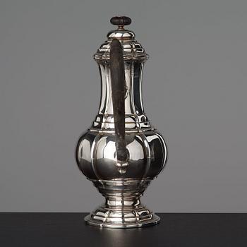KAFFEKANNA, rokoko, 1700-talets mitt.