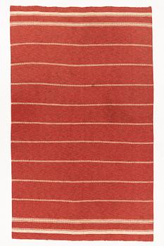 A Swedish flat weave rug, c. 310 x 190 cm.