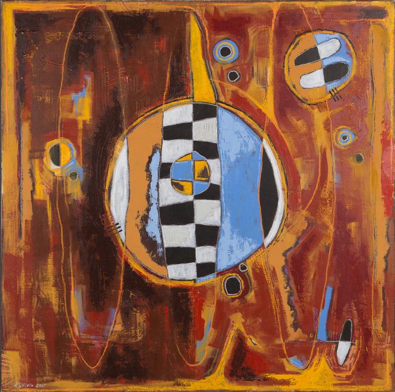 Jori Kalliola, blandteknik, signerad och otydligt daterad.