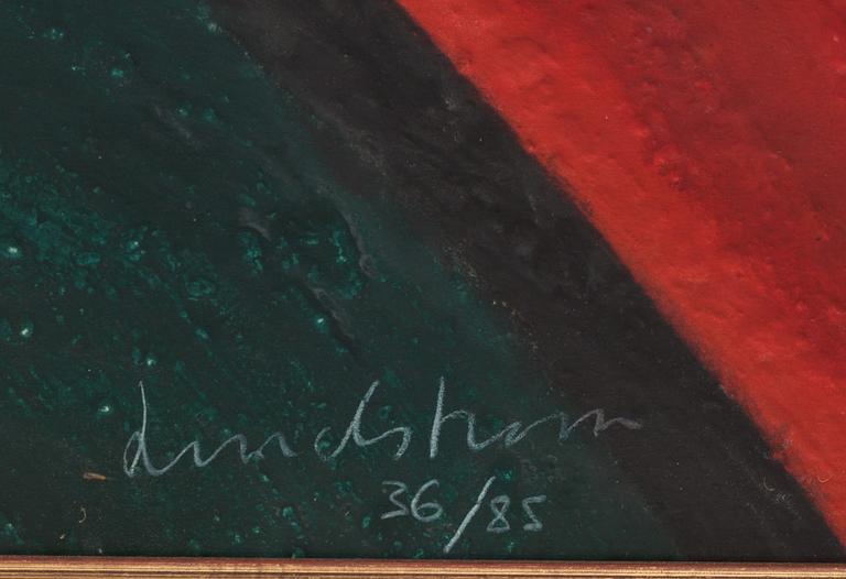 BENGT LINDSTRÖM, carborundumetsning, signerad och numrerad 36/85.