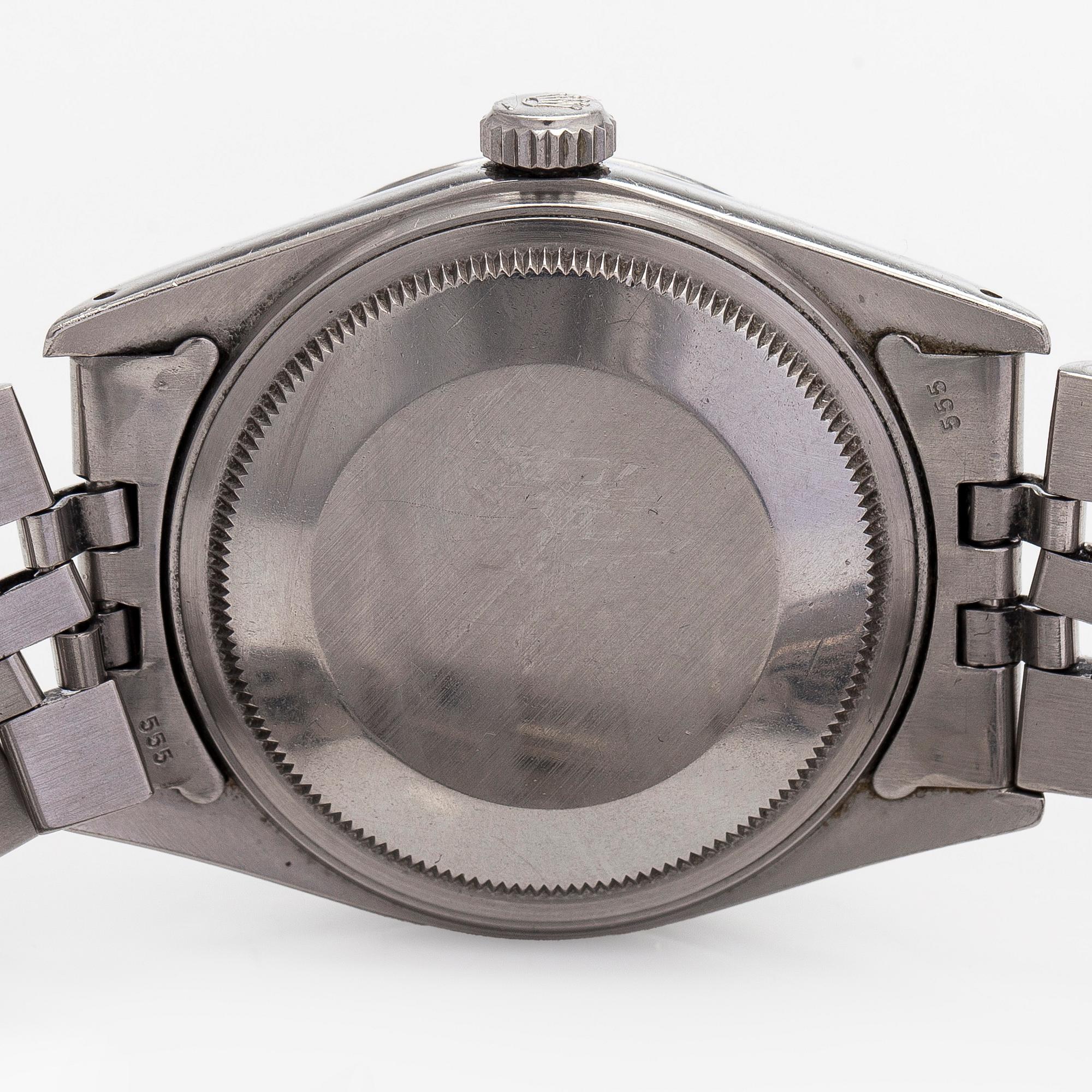 Rolex, Datejust, wristwatch, 36 mm.