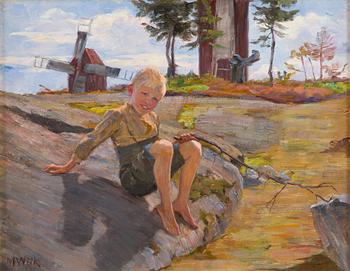 Maria Wiik, "Myllymäellä".