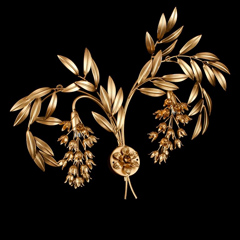 VÄGGLAMPA, troligen Italien, 1900-talets andra hälft.