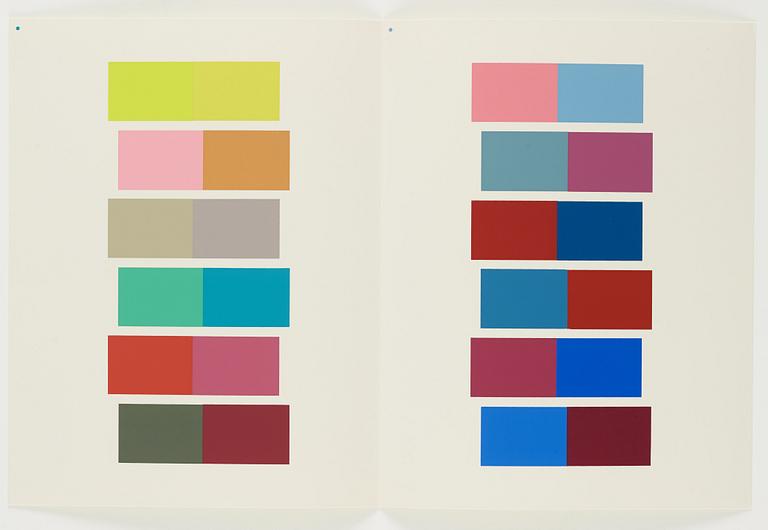 Josef Albers, "Interaction of color".