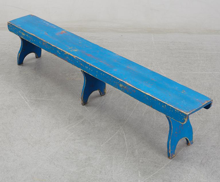 Bänk, allmoge, sent 1800-tal.