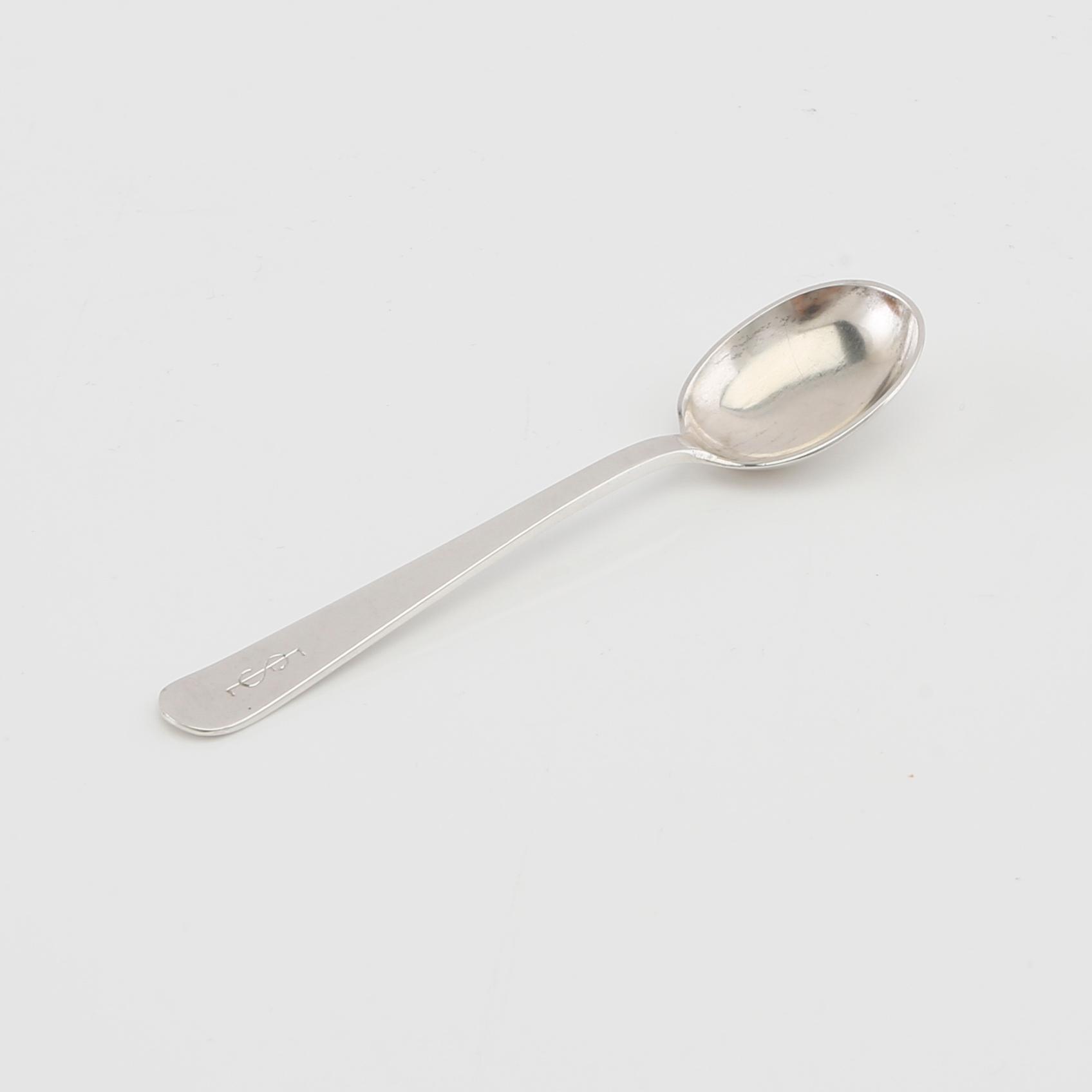 Wiwen Nilsson, skedar 13 st silver, Lund 1952 - 1967.