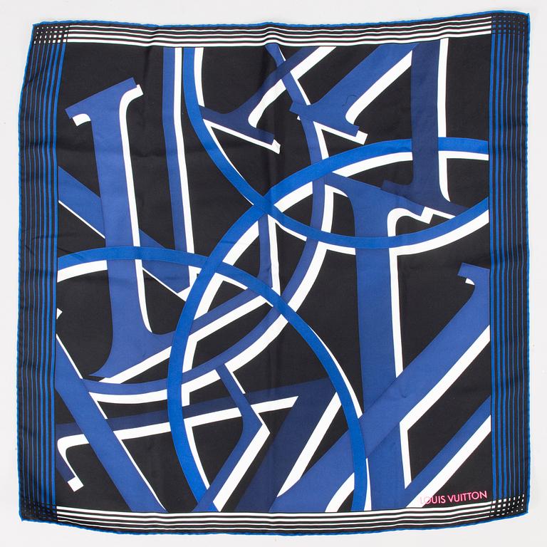 LOUIS VUITTON Silk Scarf.