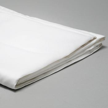 Three linen table cloths, 19th and 20th century.