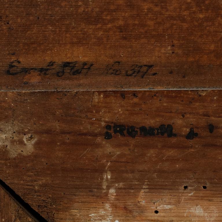 SPEGEL, troligen Johan Petter Holmberg, hallstämplad Stockholm 1831.