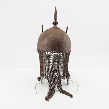 Helmet known as Khula Khud, Indo-Persia, 20th century.