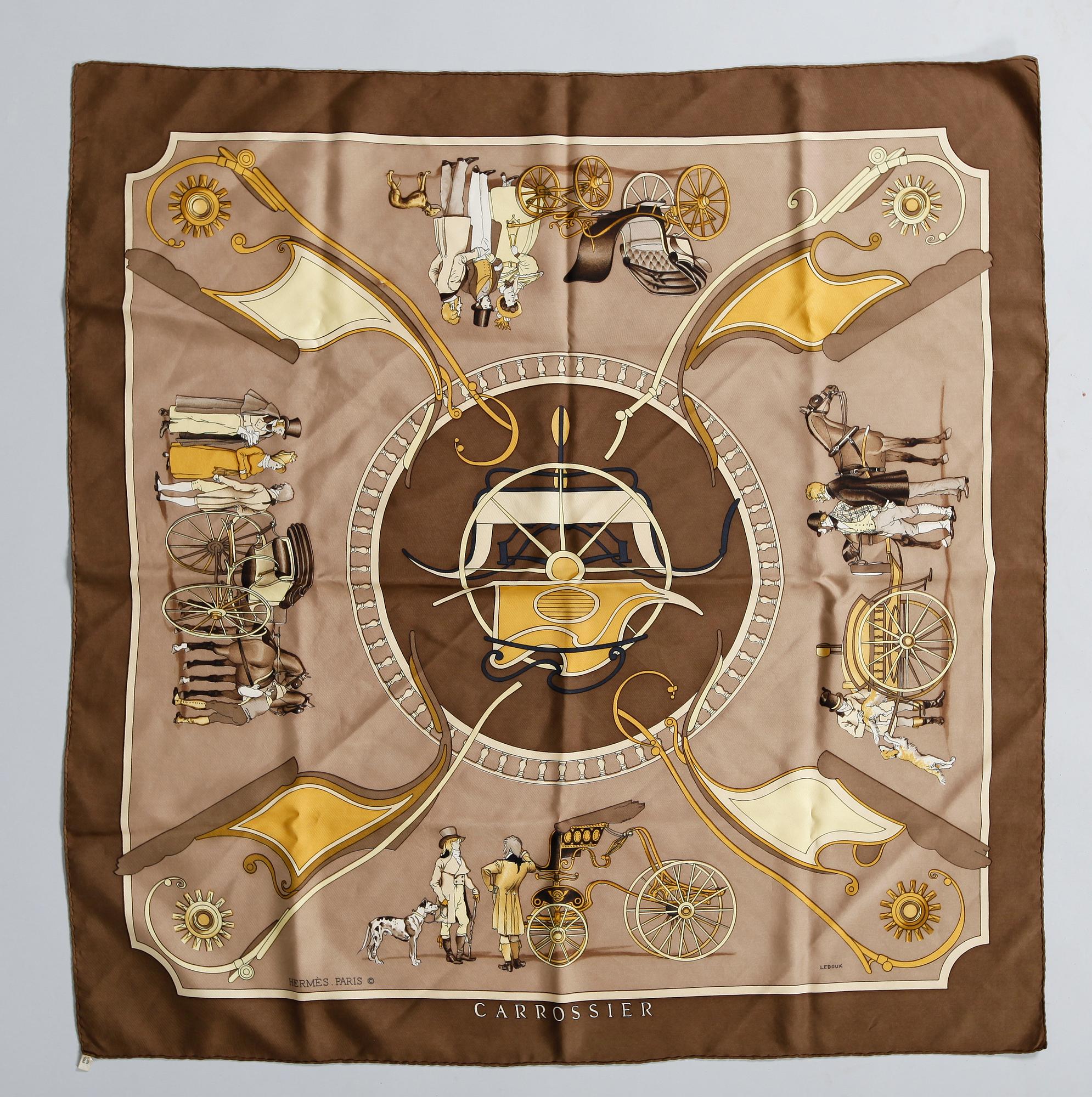 SCARF, siden, Hermès.