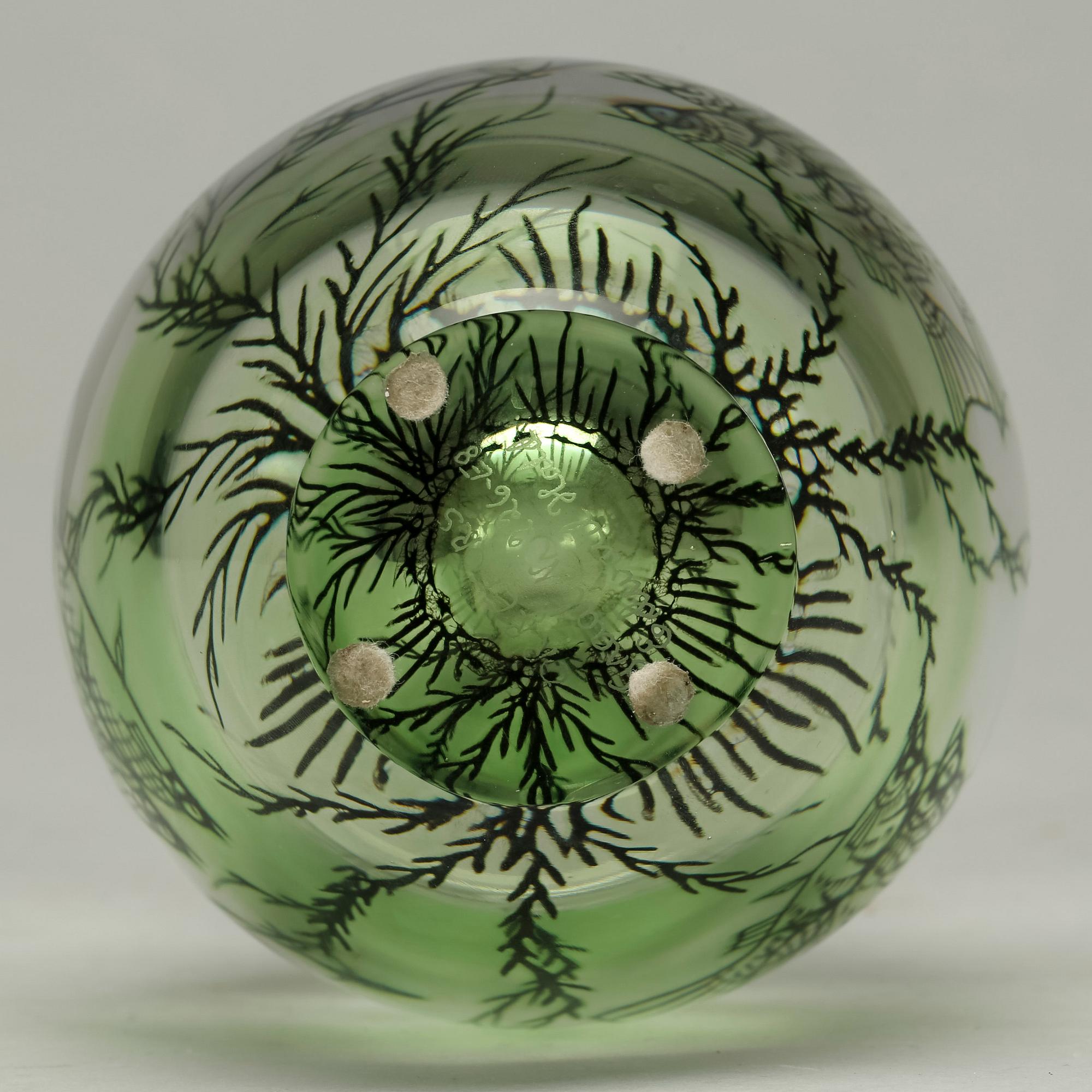 VAS, glas, graal, Edward Hald, Orrefors, signerad och numrerad 226-E8.