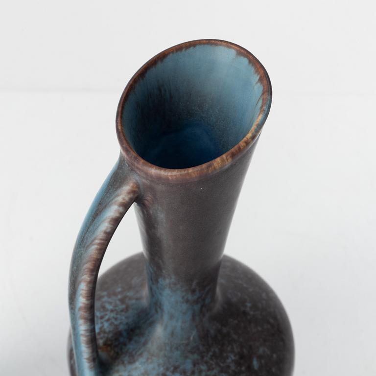 Carl-Harry Stålhane, a stoneware vase, Rörstrand, and Gunnar Nylund, a stoneware vase, Rörstrand.