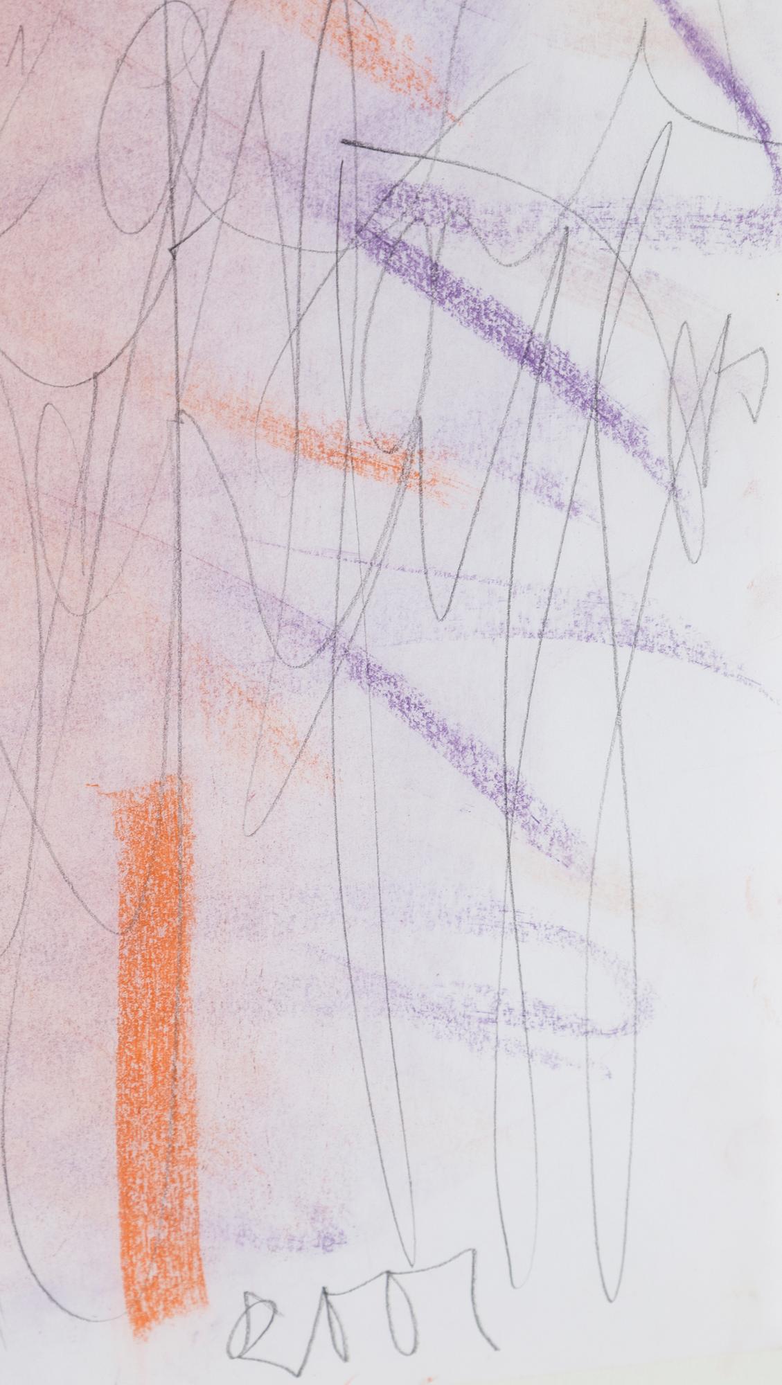 EDDIE FIGGE, mixed media, signed and dated 2001.