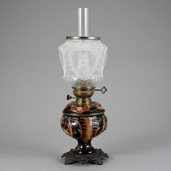 BORDSFOTOGENLAMPA, 1800-talet slut.