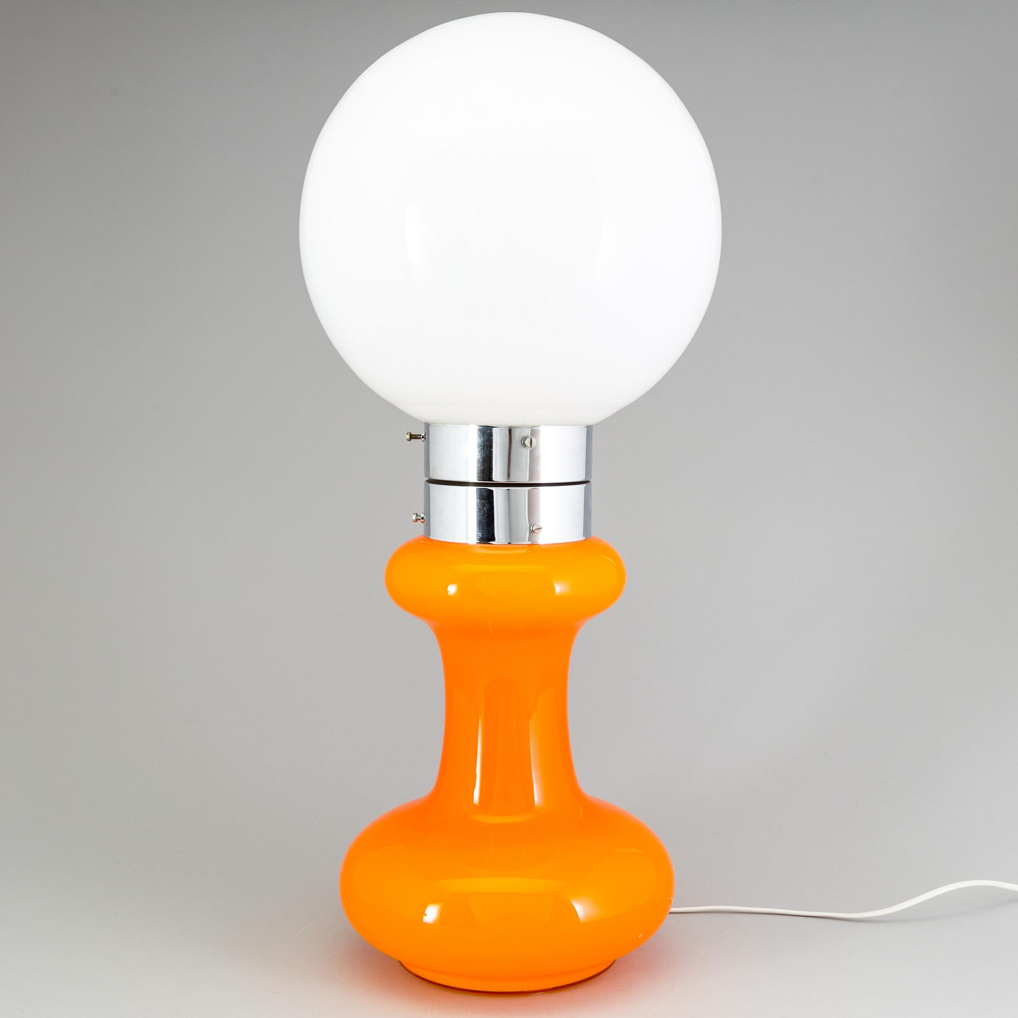 A glass table lamp by Carlo Nason for Mazzega 1960/70s.