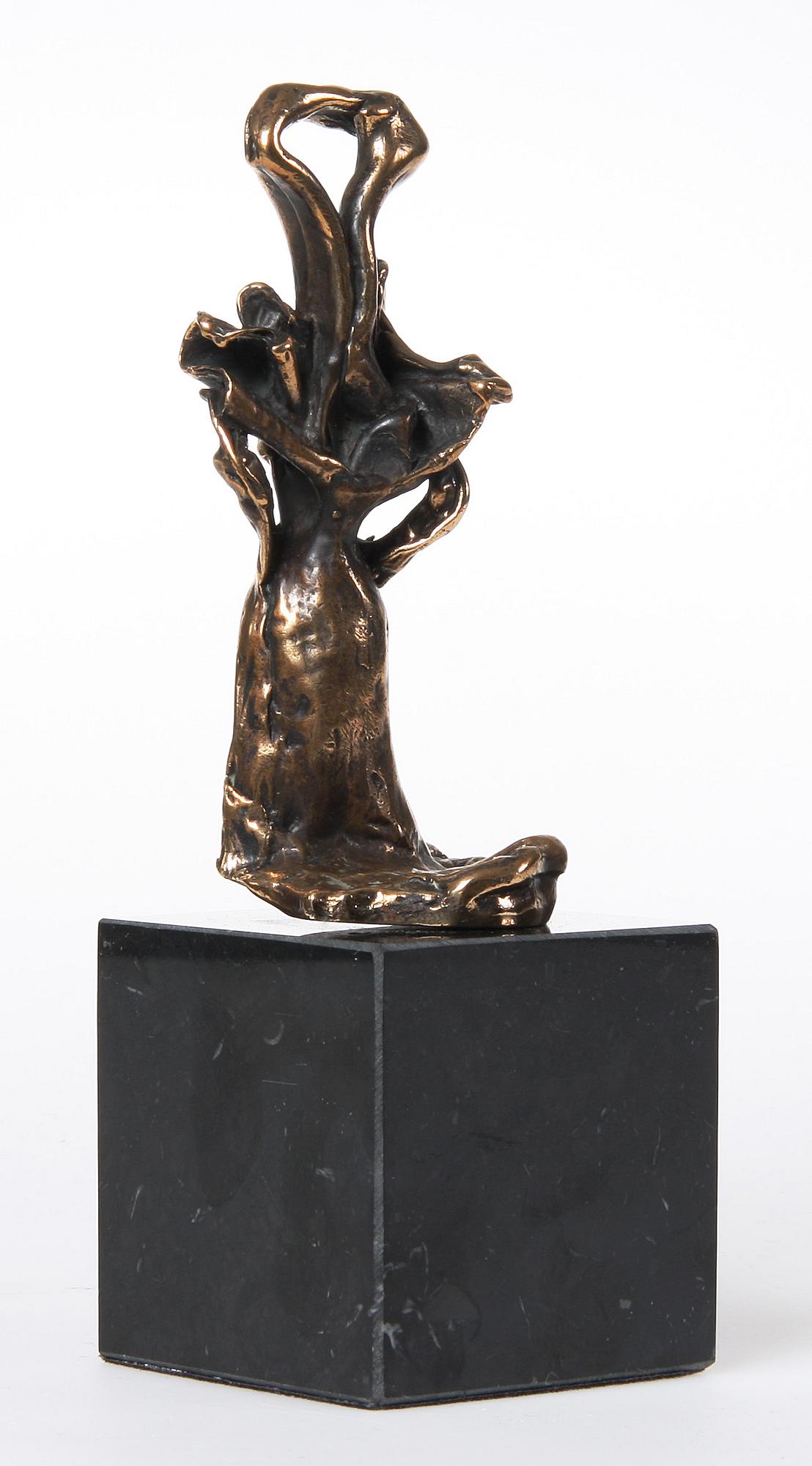 SALVADOR DALI, skulptur, patinerad brons, numr 1860. Intyg medföljer.