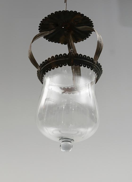 TAKLYKTA, glas, troligen Norge 1700-/1800-tal.
