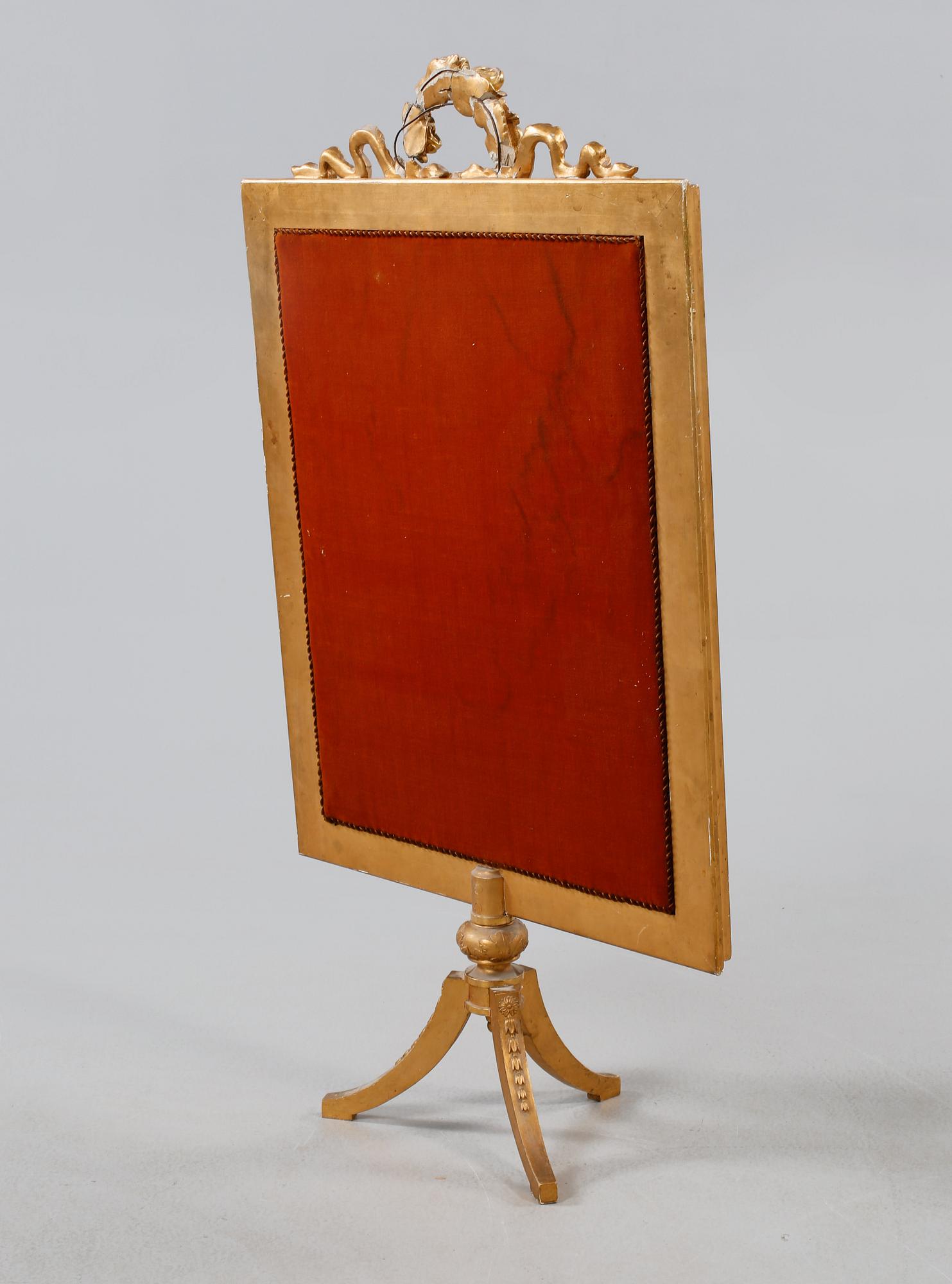 ELDSKÄRM, gustaviansk stil, omkring 1900.