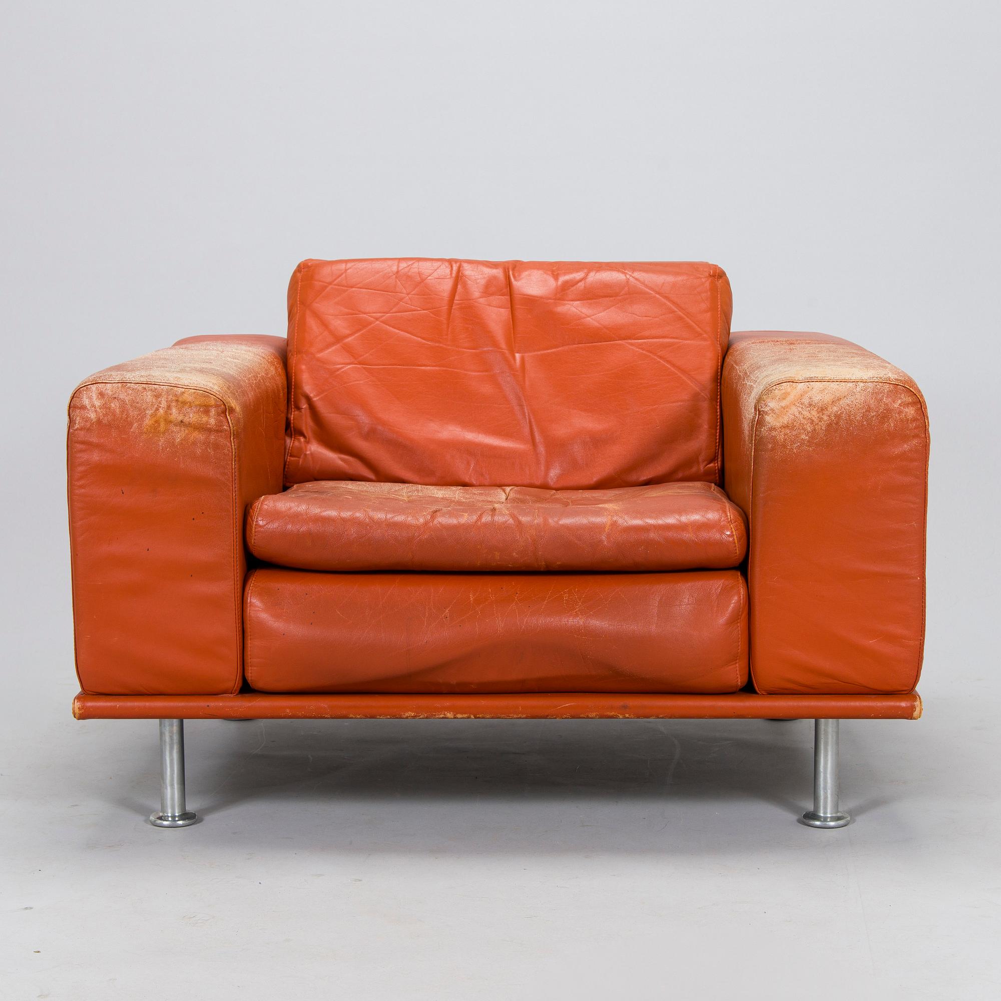 Yrjö Kukkapuro, nojatuoli, "Variaatio", tilaustyö, Haimi, 1970-luvun loppu.