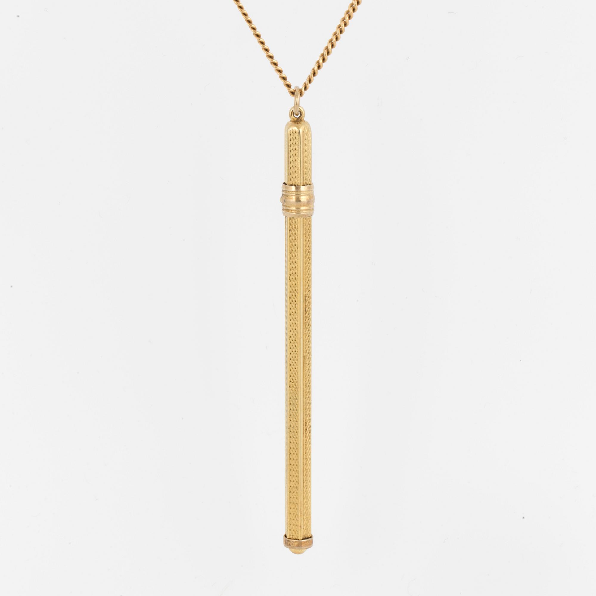 CHAMPAGNE WISK, with chain 18K gold.