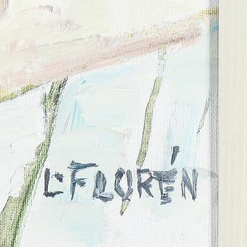 LARS FLORÉN, olja på duk, signerad.
