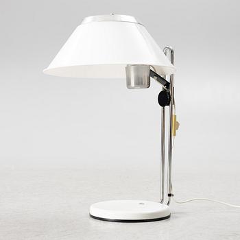 Per Sundstedt, golvlampor, ett par,  samt bordslampa, "Mars", Kosta Lampan, resp Ateljé Lyktan, sent 1900-tal.