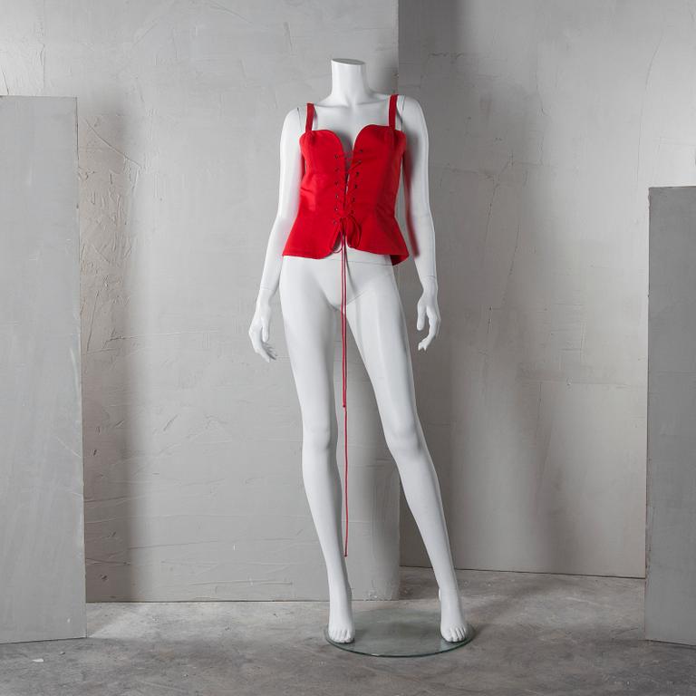 TOP, Yves Saint Laurent rive gauche, fransk storlek 40, 1980-tal.