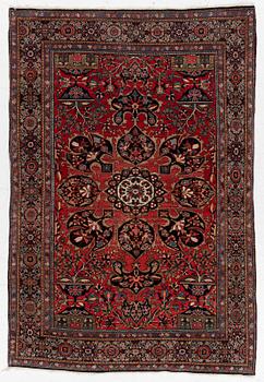 Carpet, Keshan, approx. 190 x 130 cm.