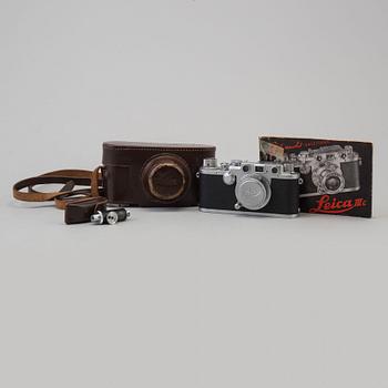 KAMERA, LEICA IIIf, nr 620795, Ernst Leitz, Wetzlar D.R.P. Germany, 1952/53.