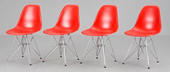 STOLAR, 4 st, 'Eiffel tower, DSR', Eames, Vitra. 1900-talest slut.
