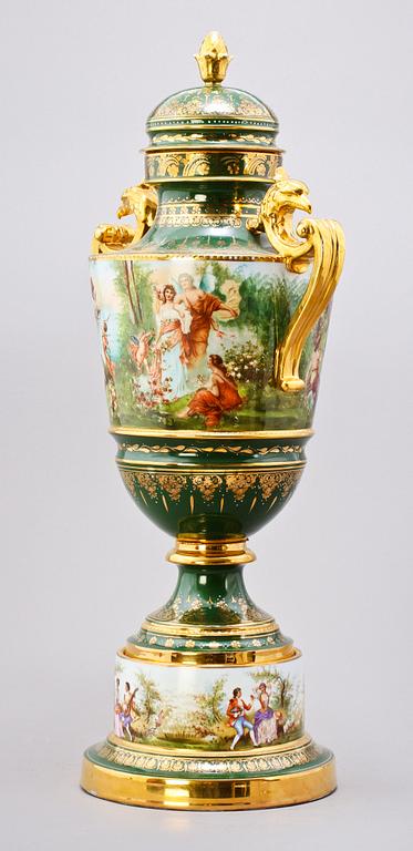 LOCKURNA, porslin, Wienliknande märke, 1900-tal.