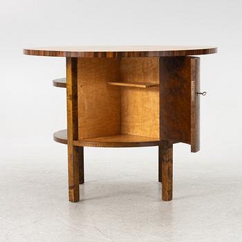 A table with cabinet, 1930's.