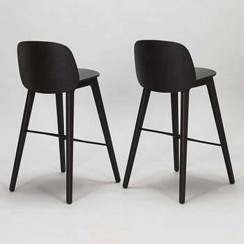 Barstolar,4 st, "Comma" för Kvik 2000-tal.