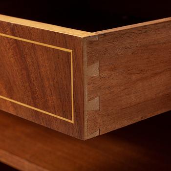 A mid 20th century mahogany veneered cabinet, Bodafors.