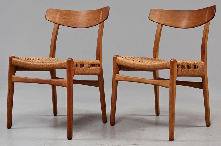 STOLAR, ett par, Hans J Wegner, 1900-talets andra hälft.