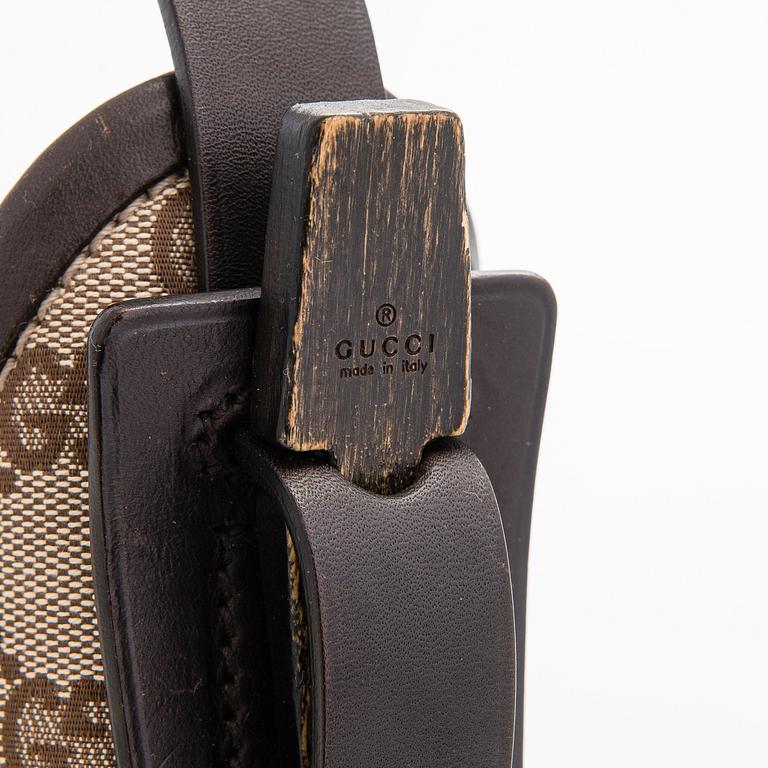 Gucci, "GG Monogram Canvas Hobo" väska.
