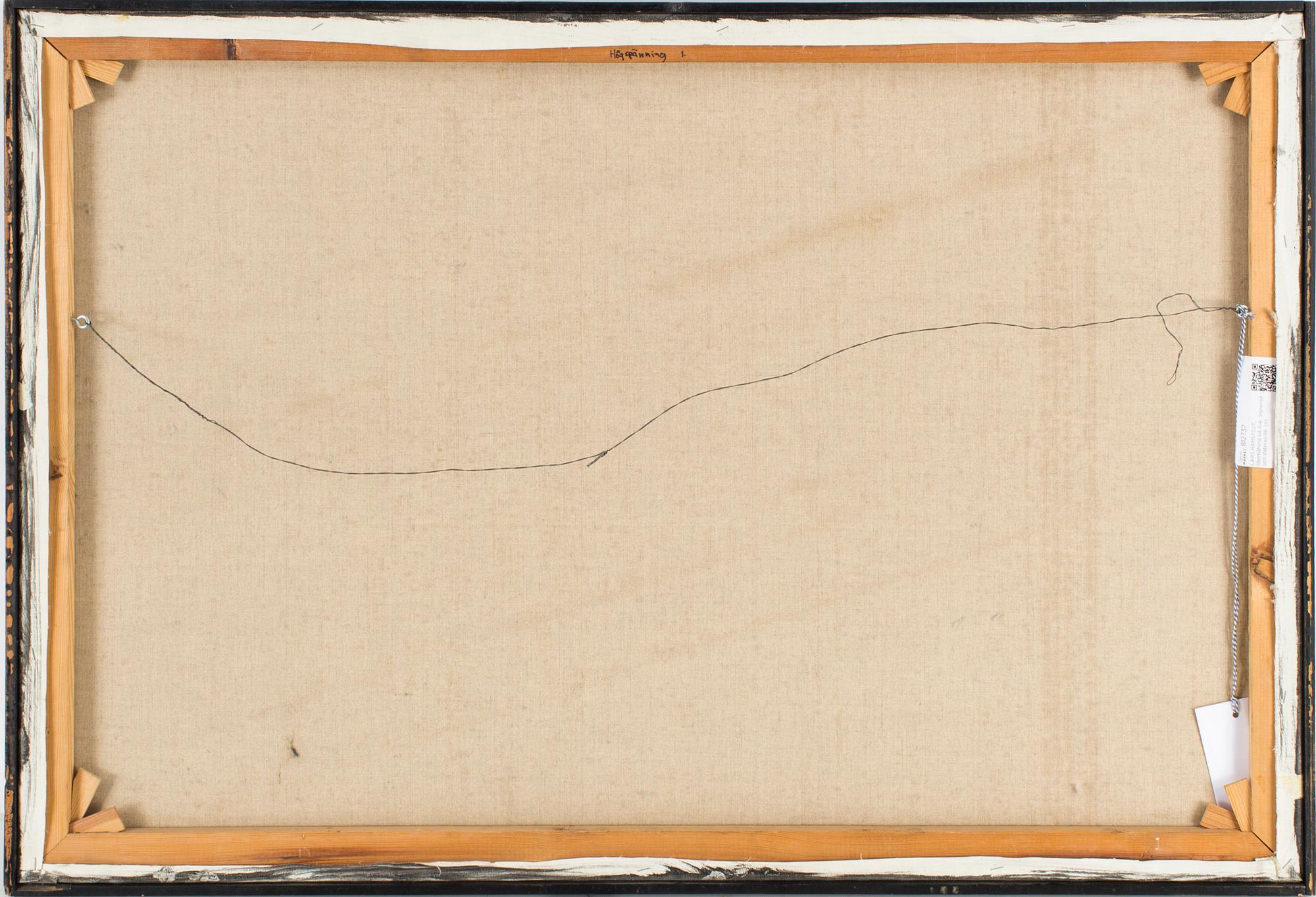 LARS RAMSTEDT, oil on canvas, signed Ramstedt and dated -88.