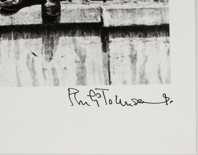 PHILIP TOWNSEND, gelatin silver print "Rolling Stones", signed Philip Townsend and numbered AP 2/5.