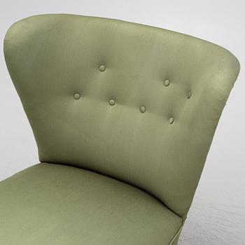 A Swedish Modern lounge chair, 1940's.