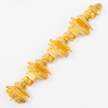 Björn Weckström bracelet 18K gold "Bear Tooth", for Lapponia.