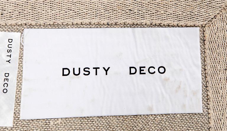 Matta "Psychedelic labyrinth" Dusty Deco ca 300x200 cm.